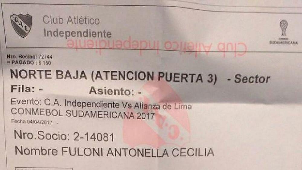 Argentina: Creen que se llama "Alianza de Lima" y no Alianza Lima