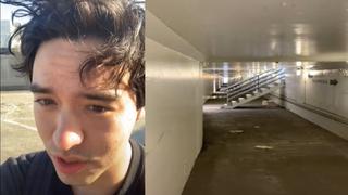 Joven expone túnel abandonado y este se vuelve viral al descubrir sus secretos