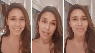 Verónica Linares sobre sus tres meses de embarazo: “Ya les contaré cómo me va en esta nueva aventura”│VIDEO