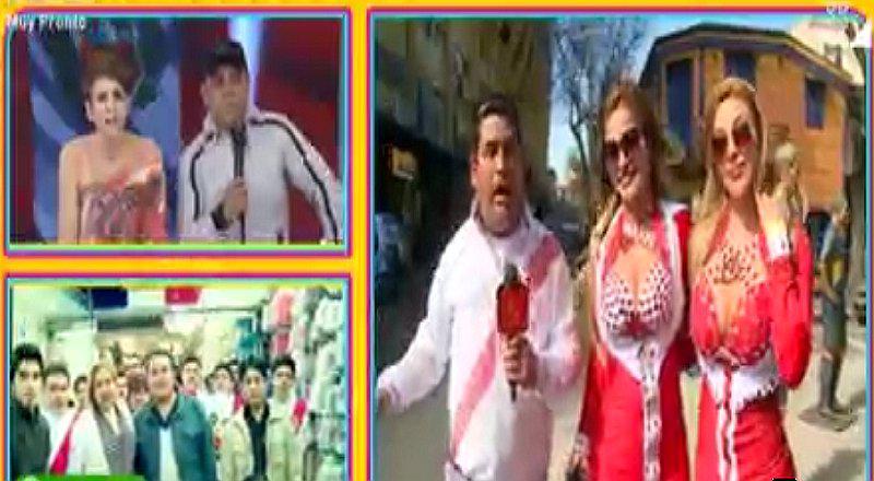 Perú vs. Argentina: bailarinas ingresan a La Bombonera y hacen travesura (FOTOS)