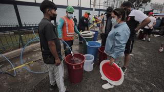 Sedapal ahora “garantiza” que a partir del domingo no ocurrirán en SJL cortes de agua ni aniegos como el del 2019