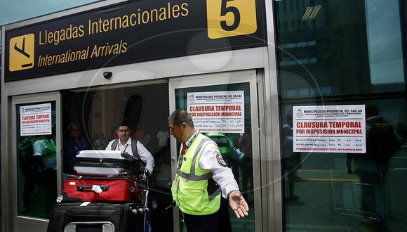 Ordenan clausura temporal del Aeropuerto Jorge Chávez (FOTOS)