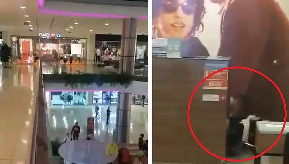Facebook: hombre mata a sangre fría a su expareja en centro comercial (VIDEO)