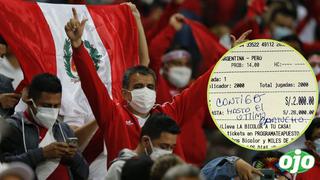 Hincha apuesta 2 mil soles a que la Selección Peruana le gana HOY a Argentina por las Eliminatorias