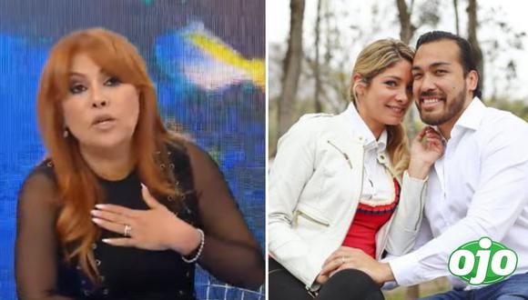 Magaly Medina indignada con Sofía Franco. Foto: Captura ATV