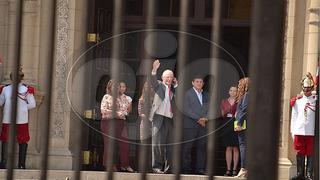 PPK y sus últimos minutos en Palacio de Gobierno antes de su mensaje (FOTOS)