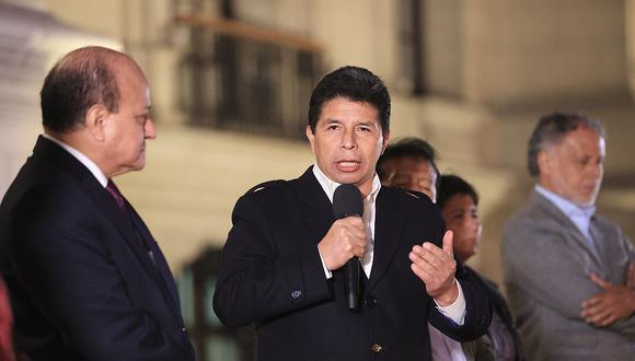 Informe recomienda inhabilitar al presidente Pedro Castillo para el ejercicio de la función pública por cinco años. (Foto: Presidencia)