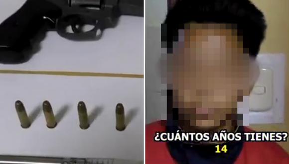Callao: niño es detenido tras acudir al colegio con arma de fuego (VIDEO)