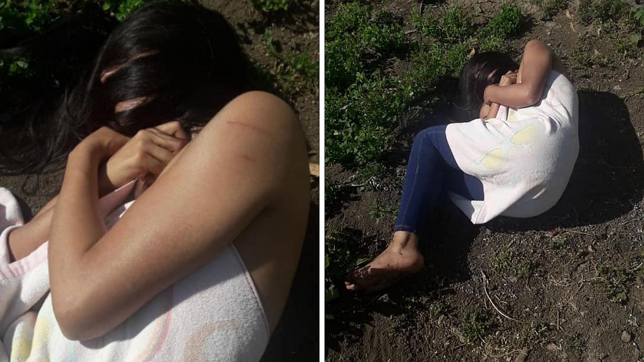 Adolescente inconsciente es encontrada abandonada en centro poblado