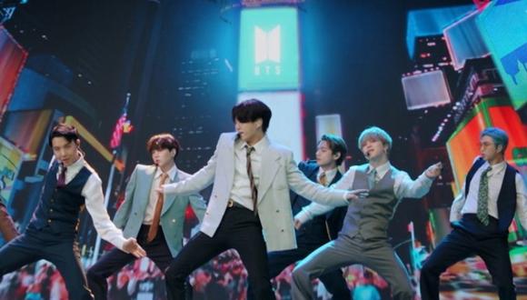 BTS tuvo su primera presentación musical en los MTV Video Music Awards. (Foto: MTV / AFP)