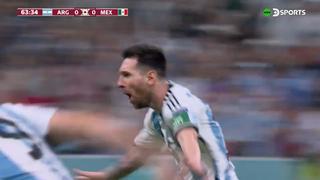 Golazo de Lionel Messi con Argentina: marcó el 1-0 sobre México en el Mundial | VIDEO