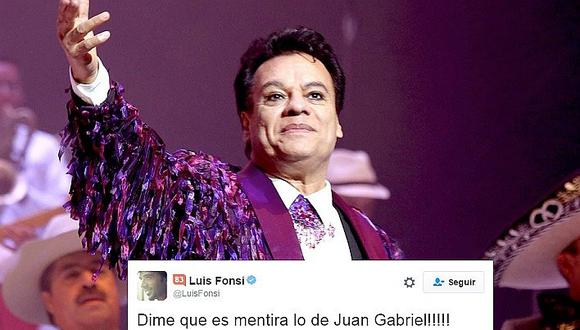 ​Juan Gabriel: Artistas sufren así la muerte del cantante mexicano [FOTOS]