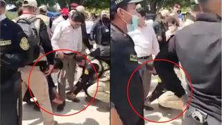 Pedro Castillo: Policías amarraron los zapatos a presidente durante su visita a San Martín
