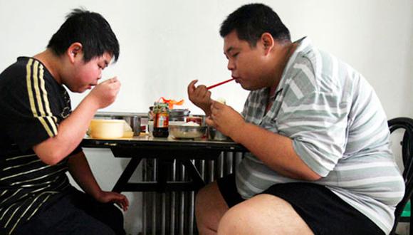 Casos de sobrepeso y obesidad aumentan en China