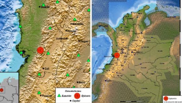 Minutos después de lo ocurrido en Colombia, en Lima, capital de Perú, se registró un fuerte sismo de 5.5 de magnitud en Chilca.  (Foto: Twitter)