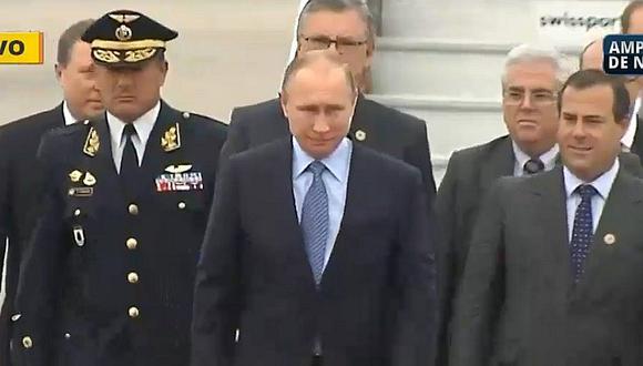 APEC: Vladimir Putin ya se encuentra en Lima