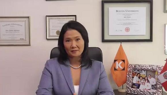 ​Keiko Fujimori reaparece y hace pedido a justicia que ve caso Odebrecht (VIDEO)