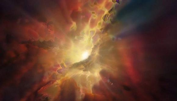 Astrónomos observan frío diluvio intergaláctico que alimenta agujero negro 