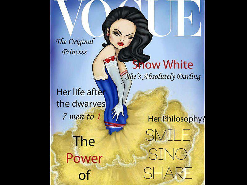 ¡Las amarás! Las princesas de Disney al estilo de Vogue
