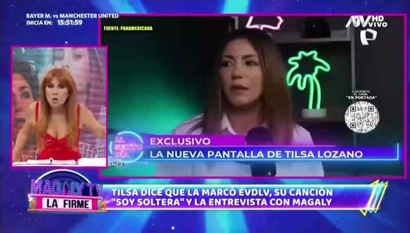Tilsa Lozano mencionó en una entrevista que, cuando se encontraba en la calle, muchas personas la aplaudían y la felicitaban, por su desenvolvimiento al estar frente a Magaly Medina.