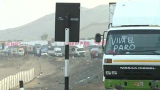 Paro de transportistas de carga: cerca de 200 camiones y tráilers varados en Pasamayo