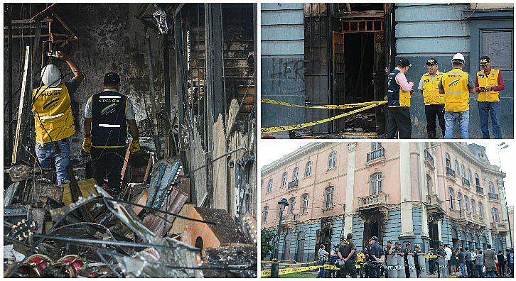 Incendio en Casona de Plaza 2 de Mayo: 50 comerciantes exigen saber las causas 