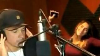 Mario Hart y Korina Rivadeneira graban "temita" en Huaral y se la dedicarían a..