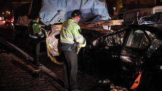 Surco: dos muertos y un herido deja choque de en la Panamericana Sur | VIDEO