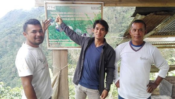Cajamarca: estudiante contribuye para evitar extinción del árbol de la quina (Foto difusión).