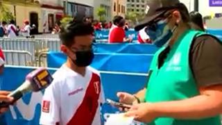 Hincha peruano fue estafado con entrada del Perú vs. Paraguay: “pagué S/250, la compré acá afuera”