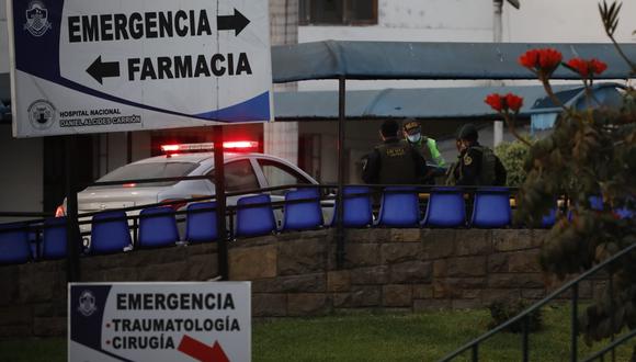 Uno de los heridos falleció en el hospital Daniel Alcides Carrión. (Foto: César Bueno)