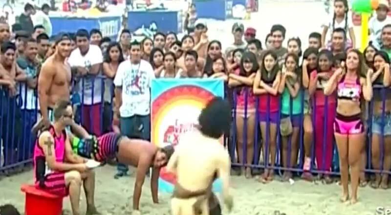 Verano Extremo: Loco calato aparece en pleno juego [FOTOS] 