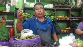 Precios de verduras continúan elevados en los mercados