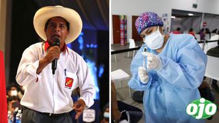 Pedro Castillo puede recibir vacuna contra el COVID-19 en cualquier punto del país, según el Minsa
