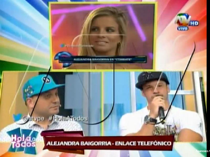 Combate: Alejandra Baigorria reveló a dónde fue con Pancho Rodríguez [VIDEO]