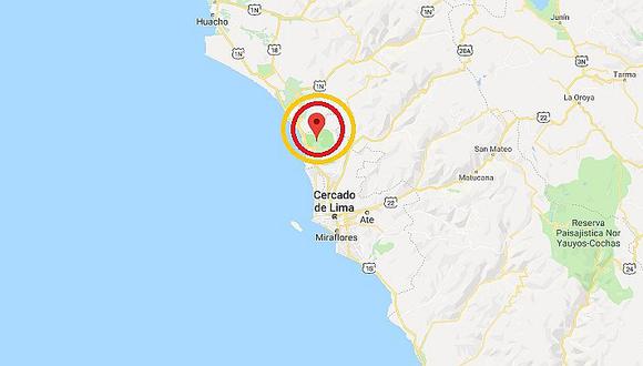IGP: sismo de magnitud 3.2 se registró en Lima esta madrugada