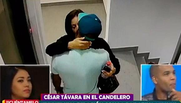 César Távara: su novia ve foto de él besándose con otra mujer (VIDEO)