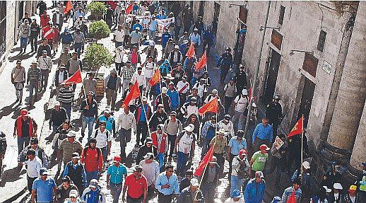 Arequipa: Paro general por alza de Impuesto Selectivo al Consumo