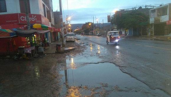 Ica: usuario reporta intensa lluvia en provincia de Palpa