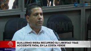 Guillermo Riera fue liberado tras cumplir un tercio de su condena por matar a tres personas en la Costa Verde
