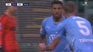 Espectacular gol de Sergio Peña con la camiseta de Malmö en Suecia | VIDEO