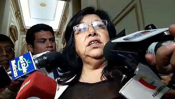 Congresista María Elena Foronda es suspendida 120 días por contratar a sentenciada por terrorismo