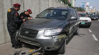 Mira las fotos del accidente que protagonizó Natalie Vértiz en Miraflores