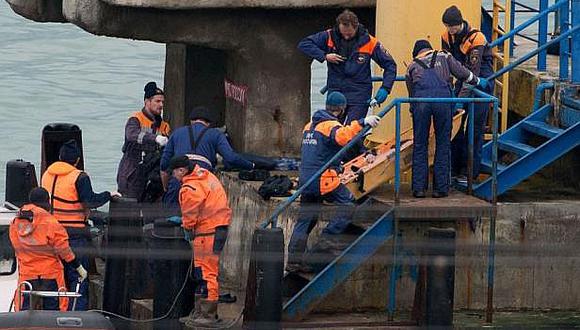 Hallan trozos del avión militar ruso que se estrelló en el mar Negro 