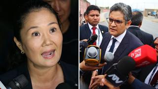 José Domingo Pérez afirme que pedido de prisión preventiva contra Keiko Fujimori persiste