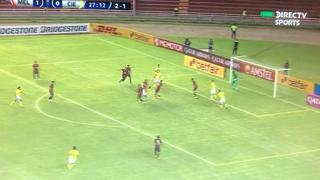 Copa Sudamericana: ‘chalaca’ de Rinaldi casi genera el empate de Cienciano, pero Cáceda atajó | VIDEO