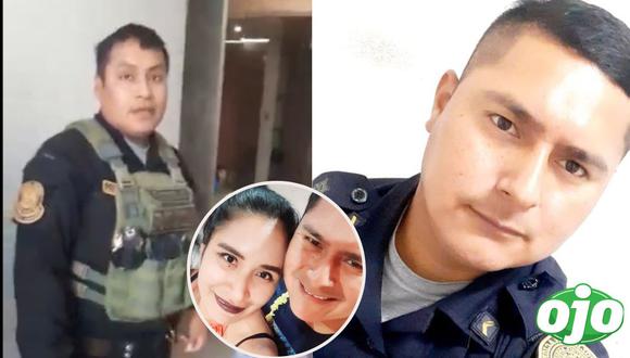 Policía encuentra a su suboficial con su esposa | Composición OJO - Facebook José Guillermo Hernández Chavesta