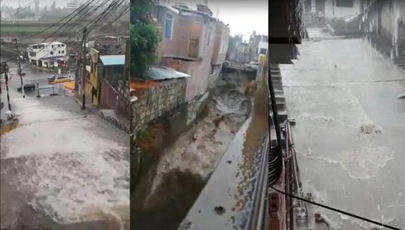 Intensas lluvias se reportan en diferentes distritos de Arequipa e inundan viviendas | VIDEOS (Foto: Difusión)