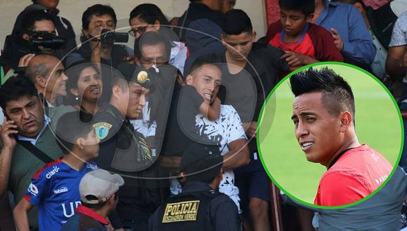 Christian Cueva asiste a partido de fútbol en Trujillo y es "troleado" cuando pitaron penal