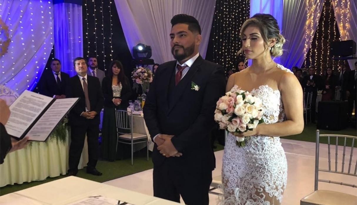 Erick Elera se unió a Allison Pastor en matrimonio civil y religioso. (Foto: GEC)